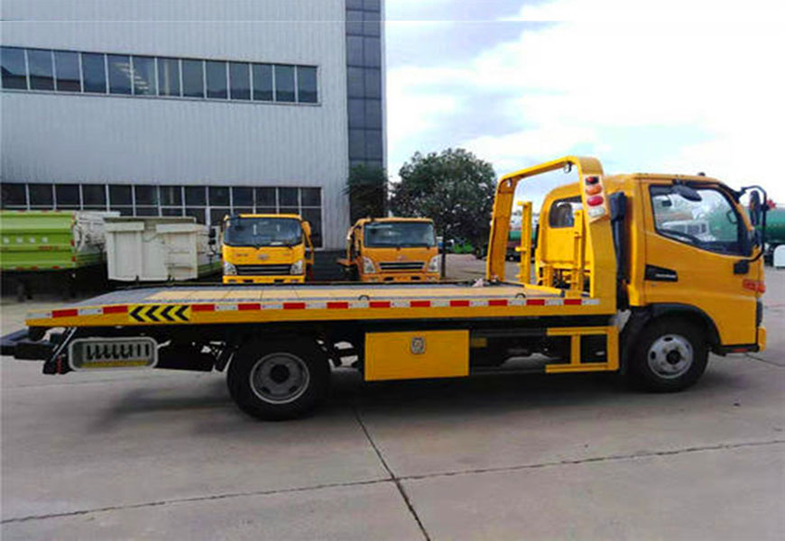 江淮藍(lán)牌平板清障車(chē)圖片